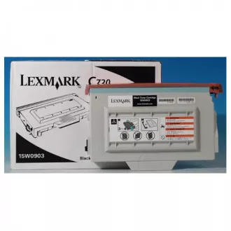Toner Lexmark 15W0900, cyan (azúrový)