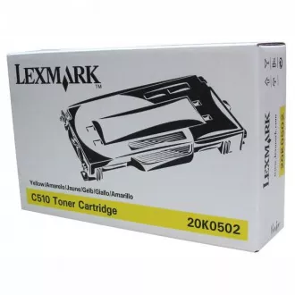 Toner Lexmark 20K0502, yellow (žltý)