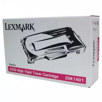 Toner Lexmark C510 (20K1401), magenta (purpurový)