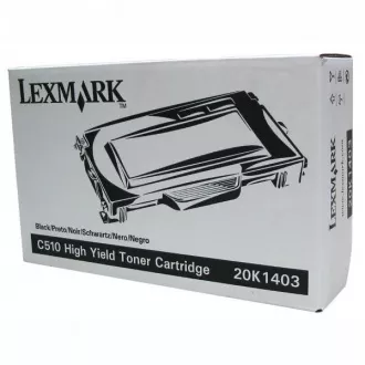 Toner Lexmark C510 (20K1403), black (čierny)