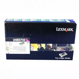Toner Lexmark 24B5702, magenta (purpurový) Toner Lexmark 24B5702, magenta (purpurový)