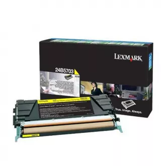 Toner Lexmark 24B5703, yellow (žltý)