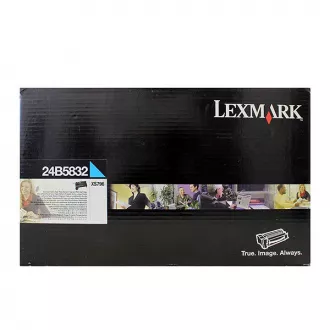 Toner Lexmark 24B5832, cyan (azúrový)