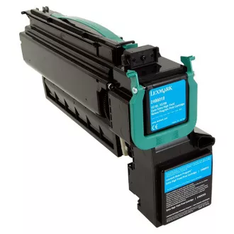 Toner Lexmark 24B6018, cyan (azúrový)