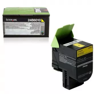 Toner Lexmark 24B6010, yellow (žltý)