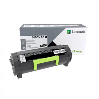 Toner Lexmark 51B0XA0, black (čierny) Toner Lexmark 51B0XA0, black (čierny)