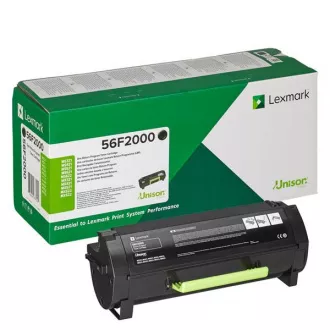 Toner Lexmark 56F2000, black (čierny)