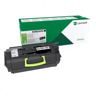 Toner Lexmark 63B2000, black (čierny)