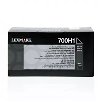 Toner Lexmark 70C0H10, black (čierny)