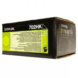 Toner Lexmark 702H (70C2HK0), black (čierny)
