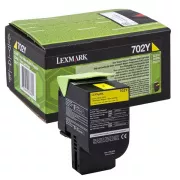 Toner Lexmark 70C2XY0, yellow (žltý)