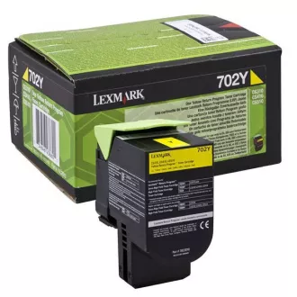 Toner Lexmark 70C2XY0, yellow (žltý) Toner Lexmark 70C2XY0, yellow (žltý)