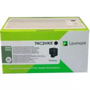 Toner Lexmark 74C2HKE, black (čierny)