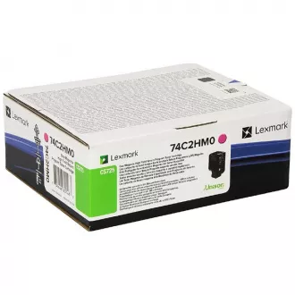 Toner Lexmark 74C2HM0, magenta (purpurový) Toner Lexmark 74C2HM0, magenta (purpurový)