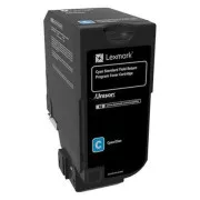 Toner Lexmark 74C2SC0, cyan (azúrový)