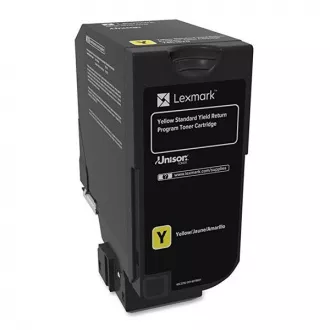 Toner Lexmark 74C2SY0, yellow (žltý)
