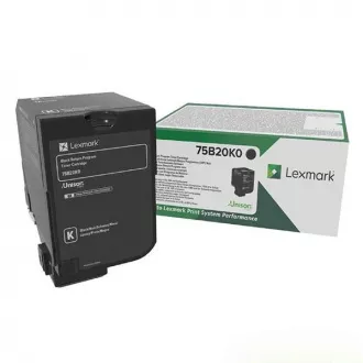 Toner Lexmark 75B20K0, black (čierny)
