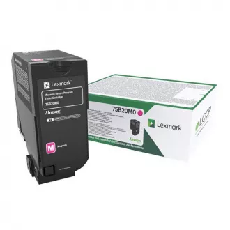 Toner Lexmark 75B20M0, magenta (purpurový)