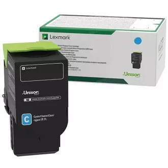 Toner Lexmark 75M20C0, cyan (azúrový)