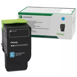 Toner Lexmark 75M2HC0, cyan (azúrový)