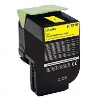 Toner Lexmark 80C20YE, yellow (žltý) Toner Lexmark 80C20YE, yellow (žltý)
