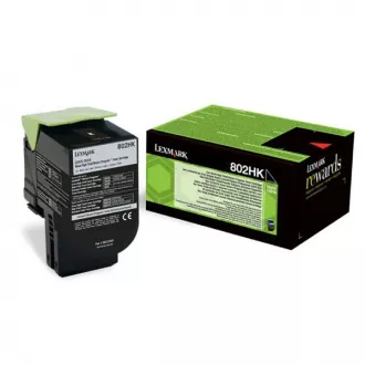 Toner Lexmark 80C2HKE, black (čierny) Toner Lexmark 80C2HKE, black (čierny)