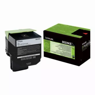 Toner Lexmark 80C2XKE, black (čierny)