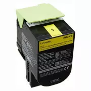 Toner Lexmark 80C2XY0, yellow (žltý)