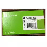 Toner Lexmark 84C2HKE, black (čierny)
