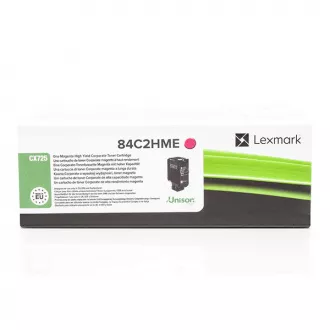 Toner Lexmark 84C2HME, magenta (purpurový)