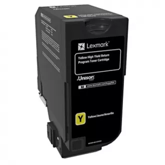 Toner Lexmark 84C2HY0, yellow (žltý)