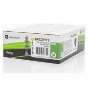 Toner Lexmark 84C2HYE, yellow (žltý)