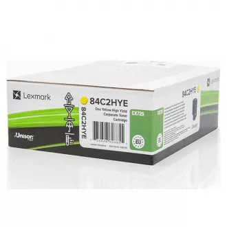 Toner Lexmark 84C2HYE, yellow (žltý)