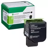 Toner Lexmark C242XK0, black (čierny)