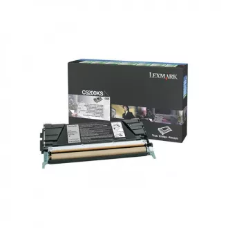 Toner Lexmark C5200KS, black (čierny) Toner Lexmark C5200KS, black (čierny)