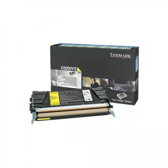 Toner Lexmark C5200YS, yellow (žltý) Toner Lexmark C5200YS, yellow (žltý)