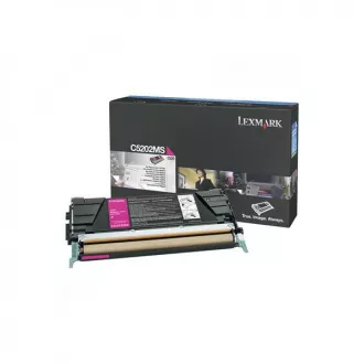 Toner Lexmark C5202MS, magenta (purpurový)