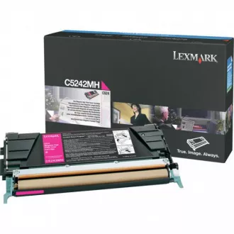 Toner Lexmark C5242MH, magenta (purpurový) Toner Lexmark C5242MH, magenta (purpurový)