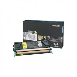 Toner Lexmark C5342YX, yellow (žltý)
