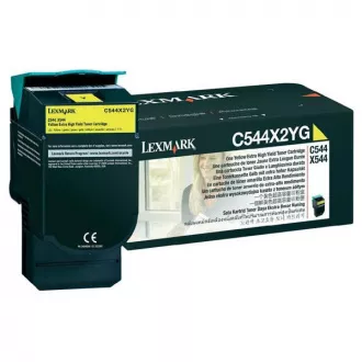 Toner Lexmark C544 (C544X2YG), yellow (žltý)