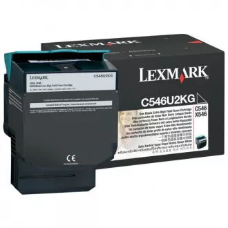 Toner Lexmark C546U2KG, black (čierny)