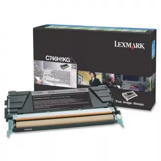 Toner Lexmark C746 (C746H1KG), black (čierny)
