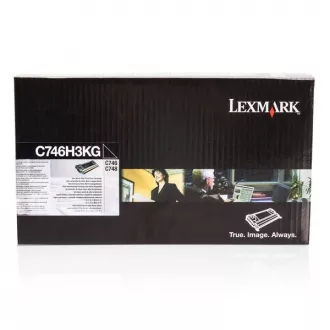 Toner Lexmark C746H3KG, black (čierny) Toner Lexmark C746H3KG, black (čierny)