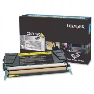 Toner Lexmark C748H1YG, yellow (žltý)