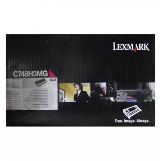Toner Lexmark C748H3MG, magenta (purpurový)