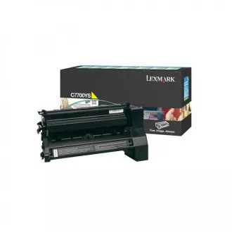 Toner Lexmark C7700YS, yellow (žltý)