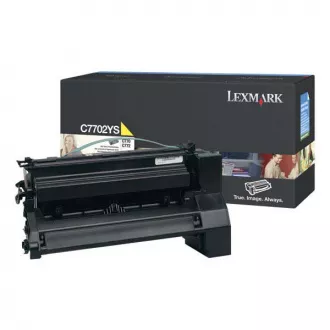Toner Lexmark C7702YS, yellow (žltý)