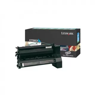Toner Lexmark C7720CX, cyan (azúrový)