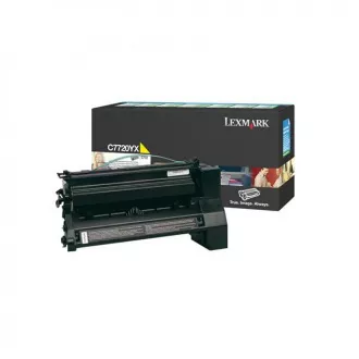 Toner Lexmark C7720YX, yellow (žltý) Toner Lexmark C7720YX, yellow (žltý)