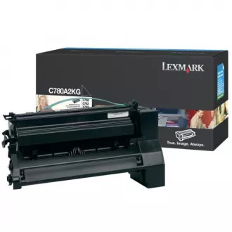 Toner Lexmark C780A2KG, black (čierny) Toner Lexmark C780A2KG, black (čierny)